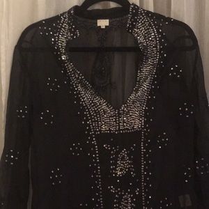 Pia Hallstrom silk tunic